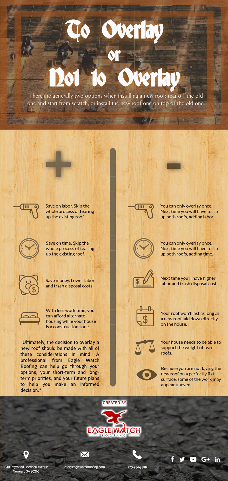 Does It Make Sense to Overlay a New Roof [infographic]
