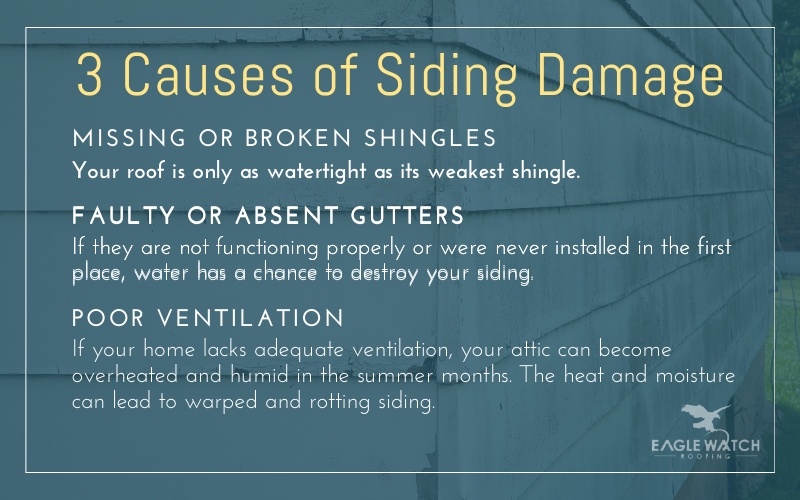 Can a Faulty Roof Damage Your Siding [infographic]