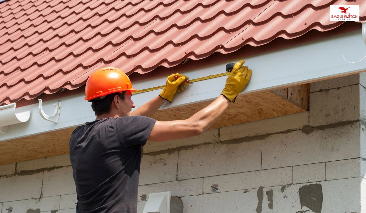 Gutter Cleaning Process