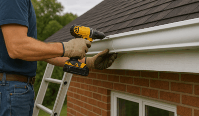 Gutter Systems, residential gutter installation