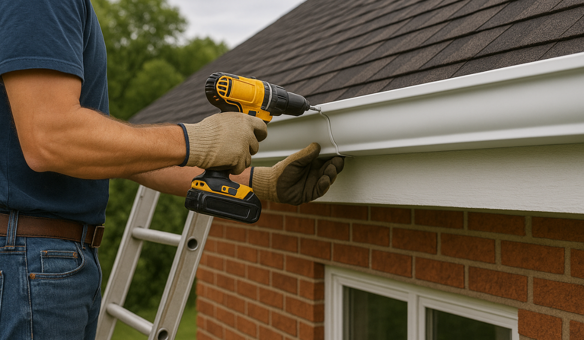residential gutter installation