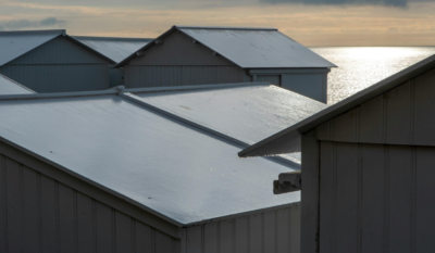 Commercial roofing installation