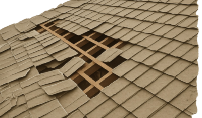 How roof insurance claims work after storm damage in atlanta