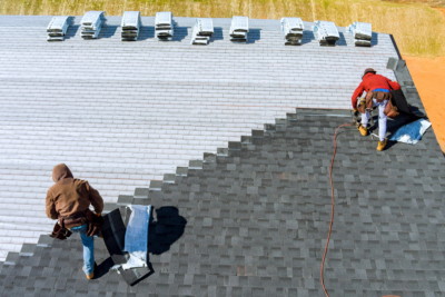 Roof insurance claims for a new roof installation
