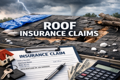 Roof Insurance Claims for New Roof Installation