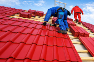Roof replacement by contractors
