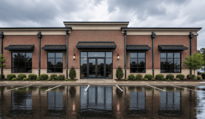 Commercial Gutter Installation for Newnan Properties Sizing, Drainage, and Building Protection