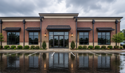 Commercial Gutter Installation for Newnan Properties Sizing, Drainage, and Building Protection