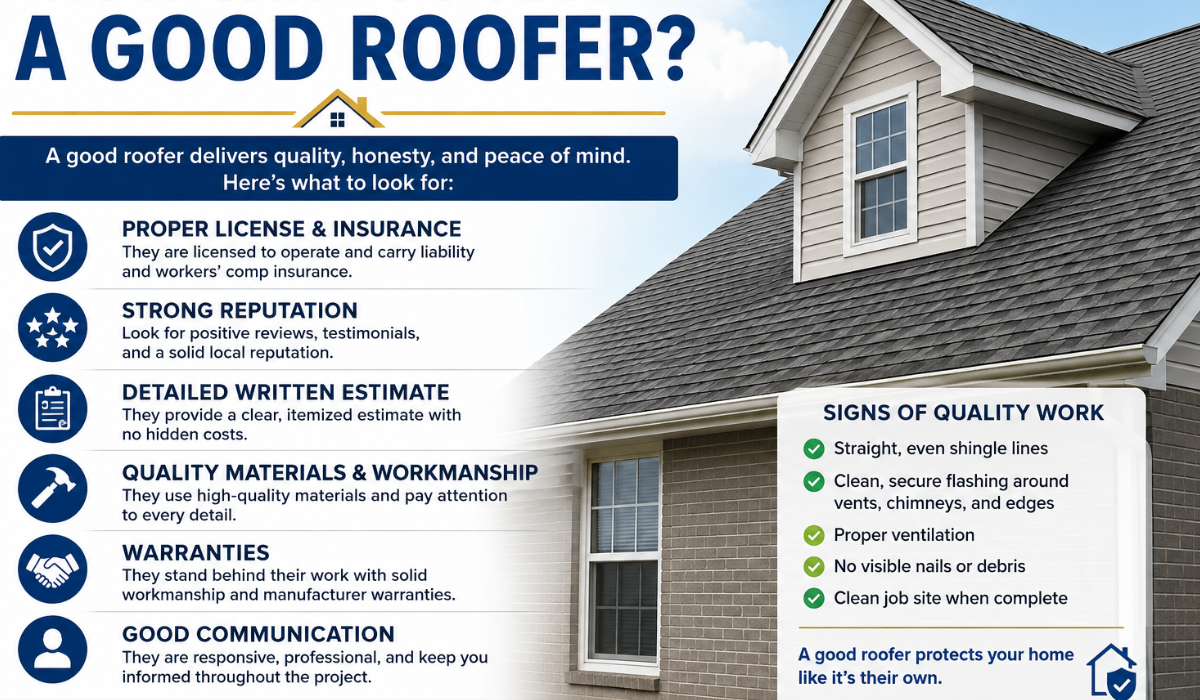 How Can You Tell a Good Roofer
