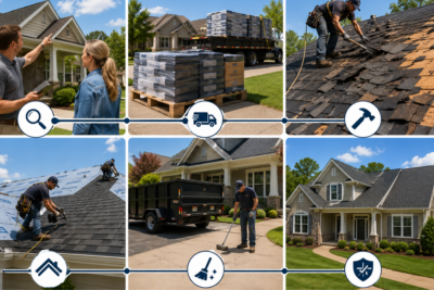 An Experienced Roofing Installer in Newnan’s Timeline for a Full Roof Replacement