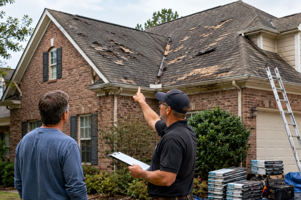 The Type of Roof Damage Affects the Budget