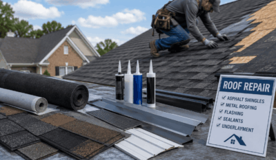 Roof Repair in Newnan, GA: Choosing Materials