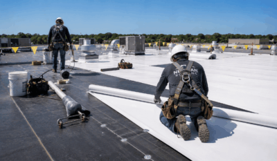 commercial roofing installation