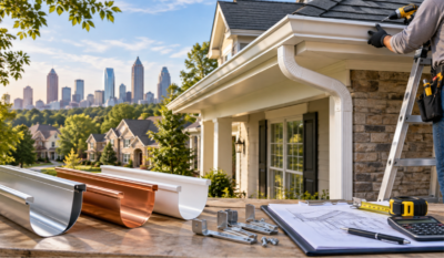 Gutter Installation in Atlanta, GA Materials, Process & Pricing Guide